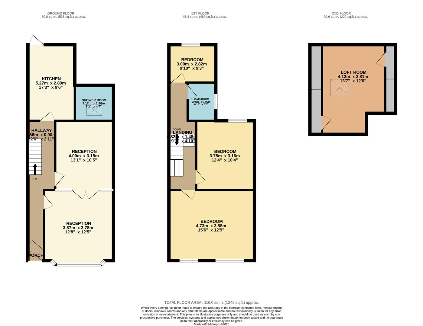 73, Westbury Road, London floorplan