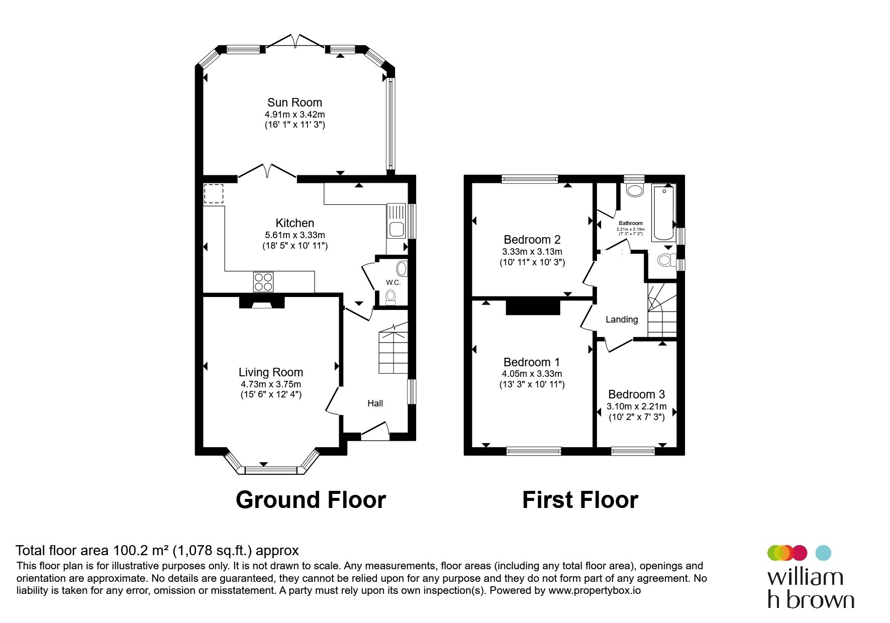 26, St. Edmunds Road, Stowmarket floorplan