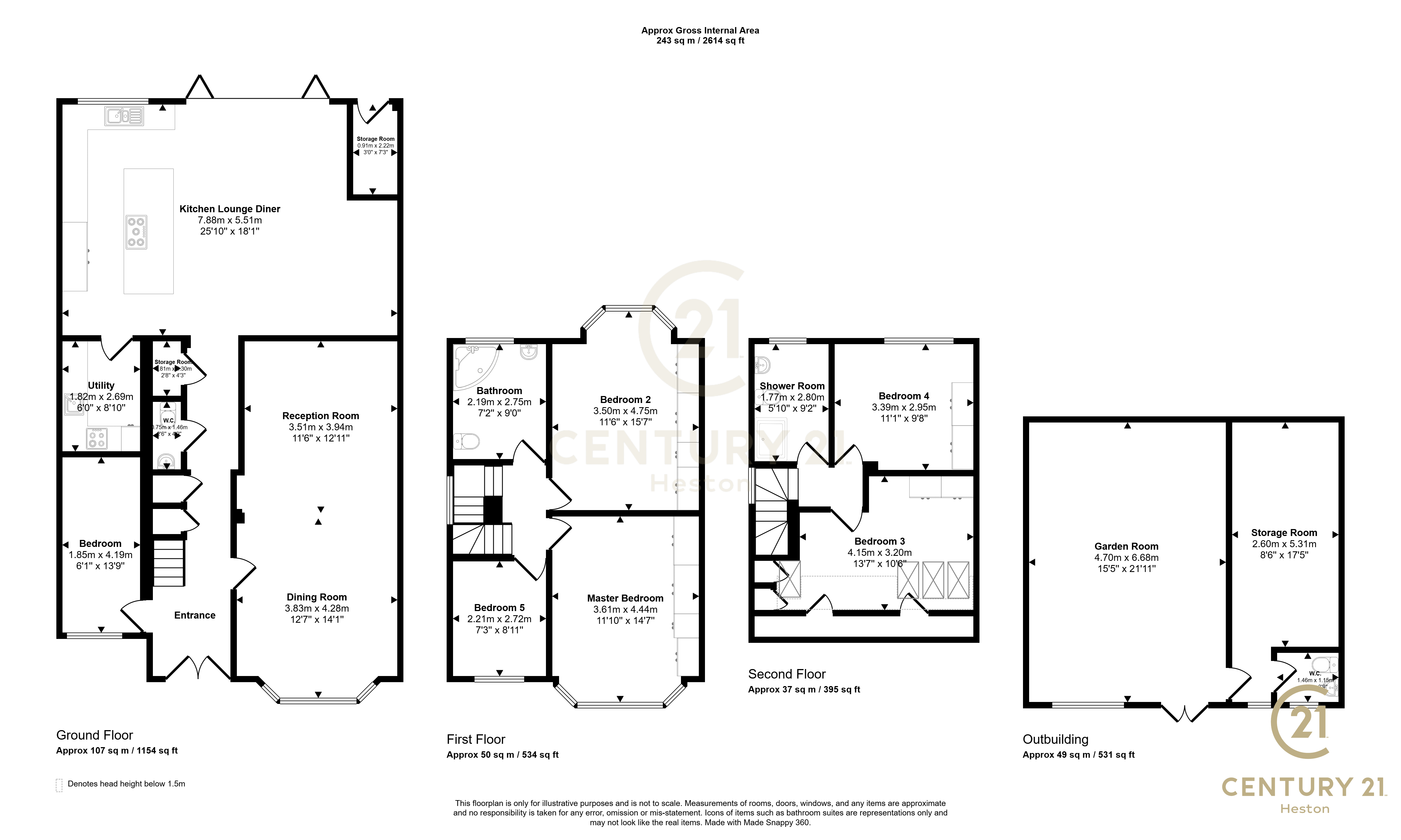 Burns Way, HOUNSLOW floorplan