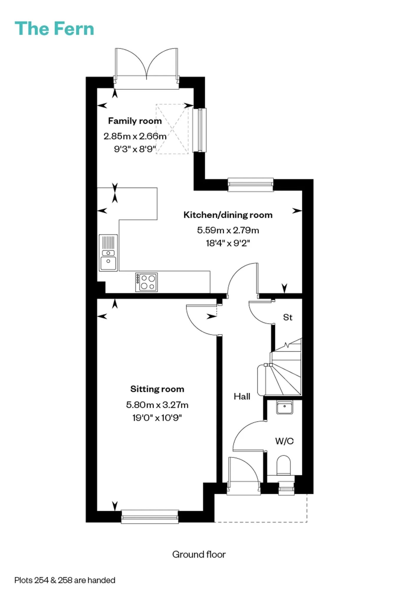 Oakwood Park, Oakley Lane, Wimborne floorplan