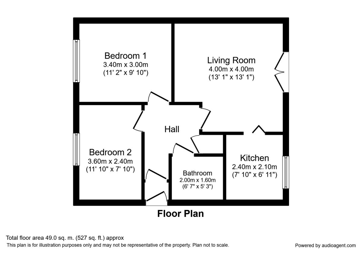 2 Bedrooms Flat for sale in Design Close, Bromsgrove B60