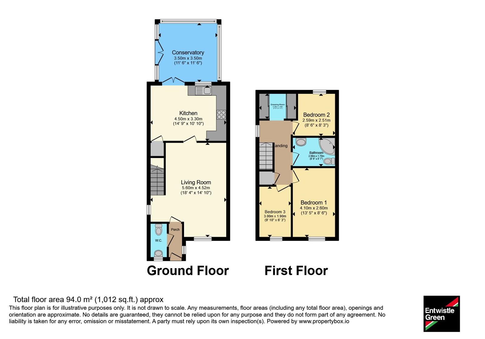 15, Darnley Street, Lancashire floorplan