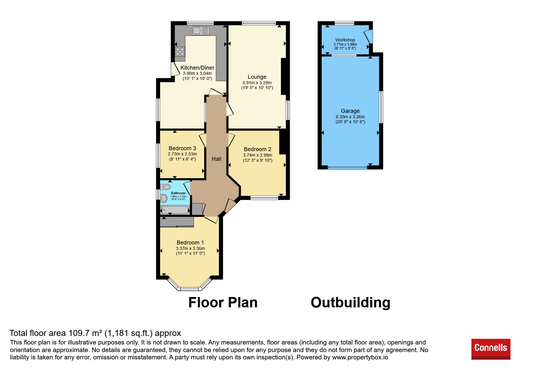 33, Venning Avenue, Bournemouth floorplan