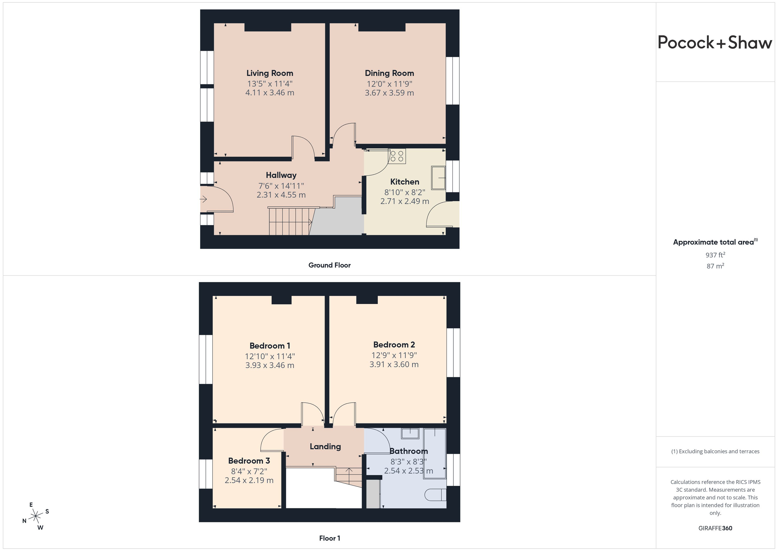 138 Church End, Cambridge floorplan