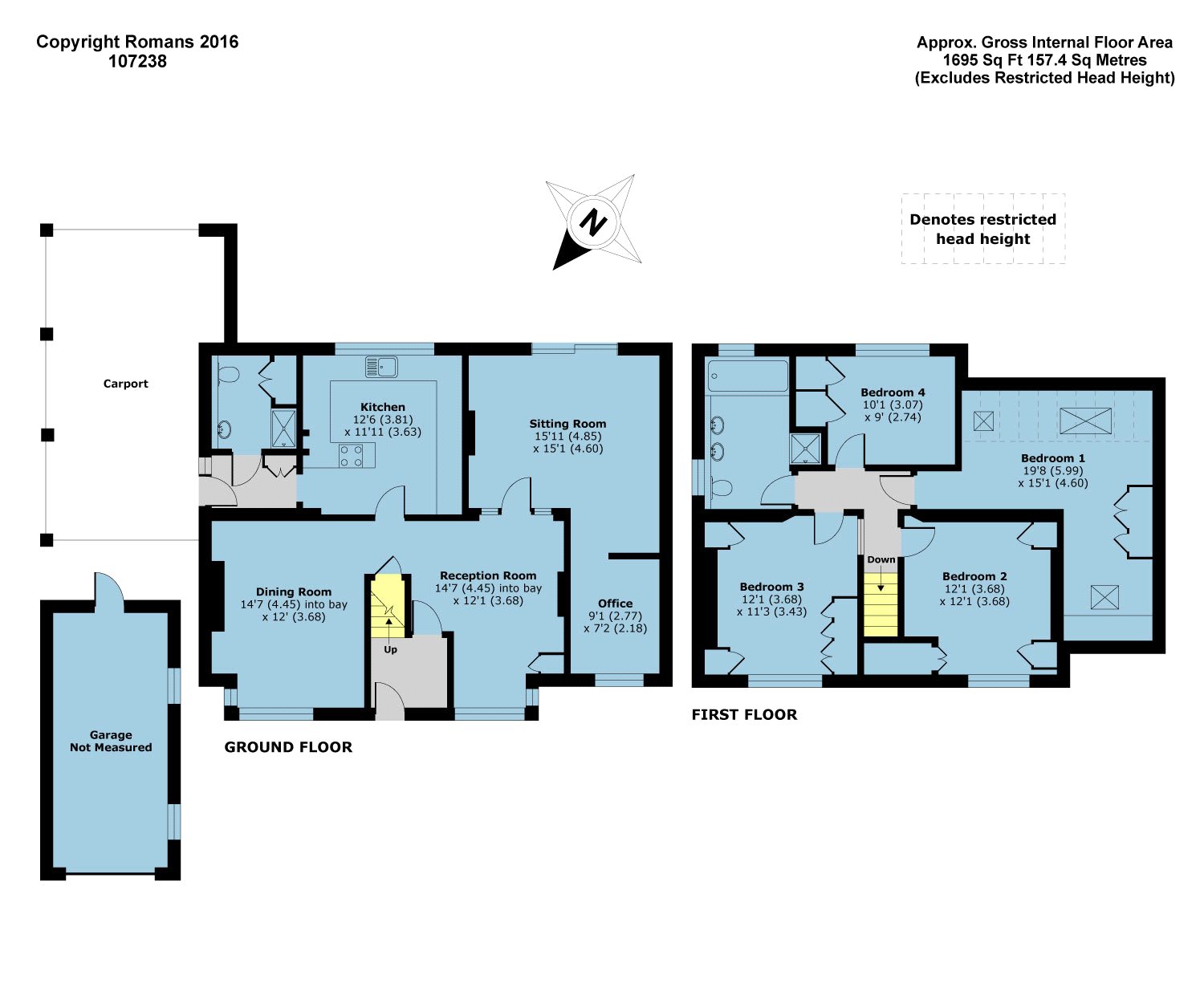 4 Bedrooms Detached house for sale in Finchampstead Road, Wokingham, Berkshire RG40