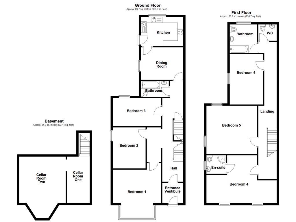 27, Carlton Road, Burnley floorplan