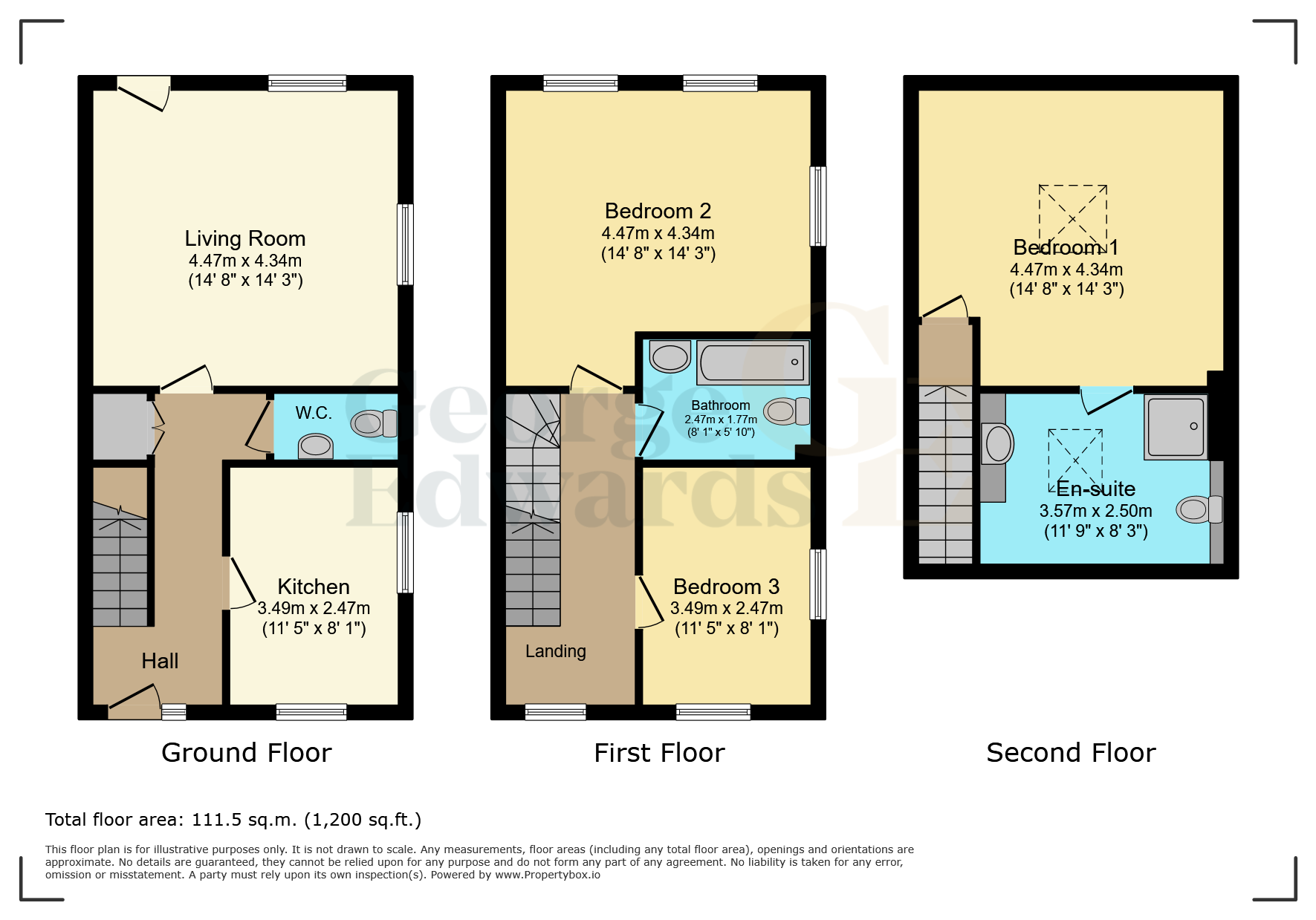 1, Knowleston Place, MATLOCK floorplan