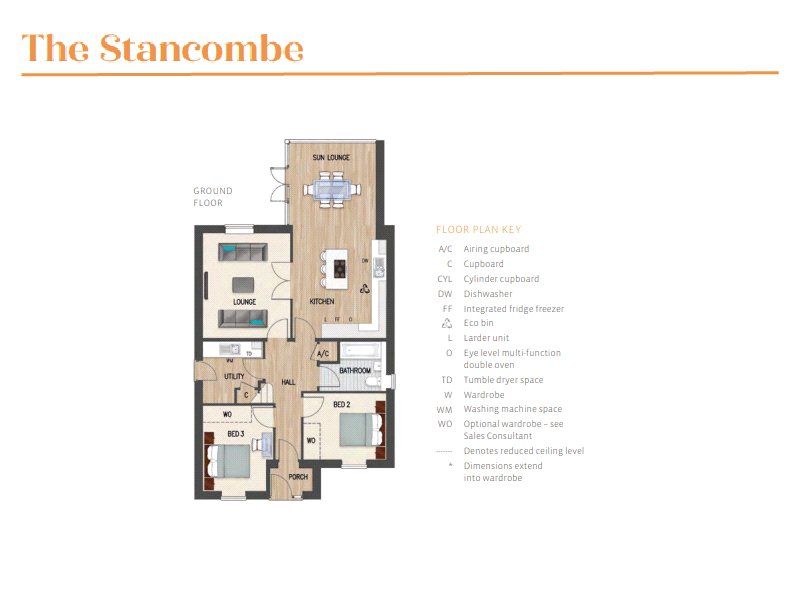 Plot 28 The Stancombe,, Day's Rise, Somerset floorplan