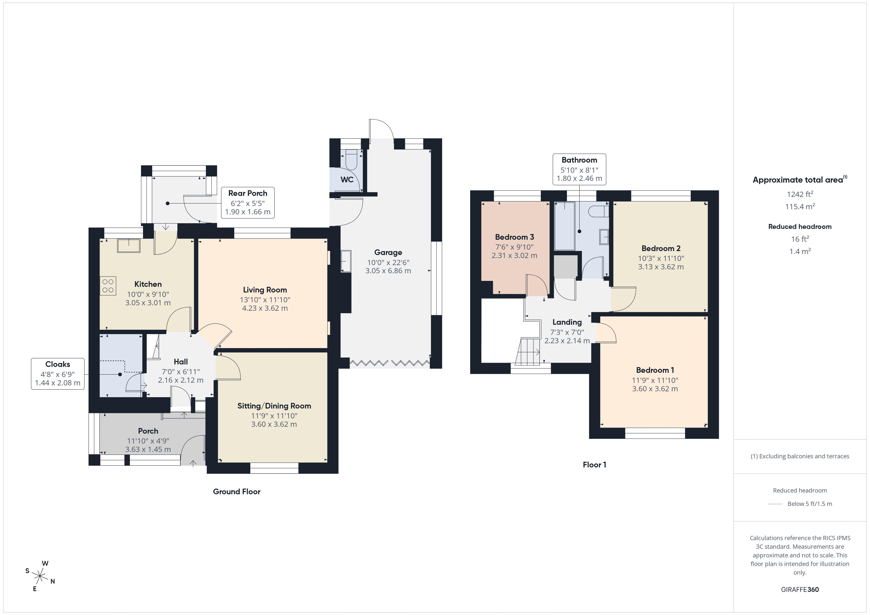 Brookfield, No 106 Bronwydd Road, Carmarthen floorplan
