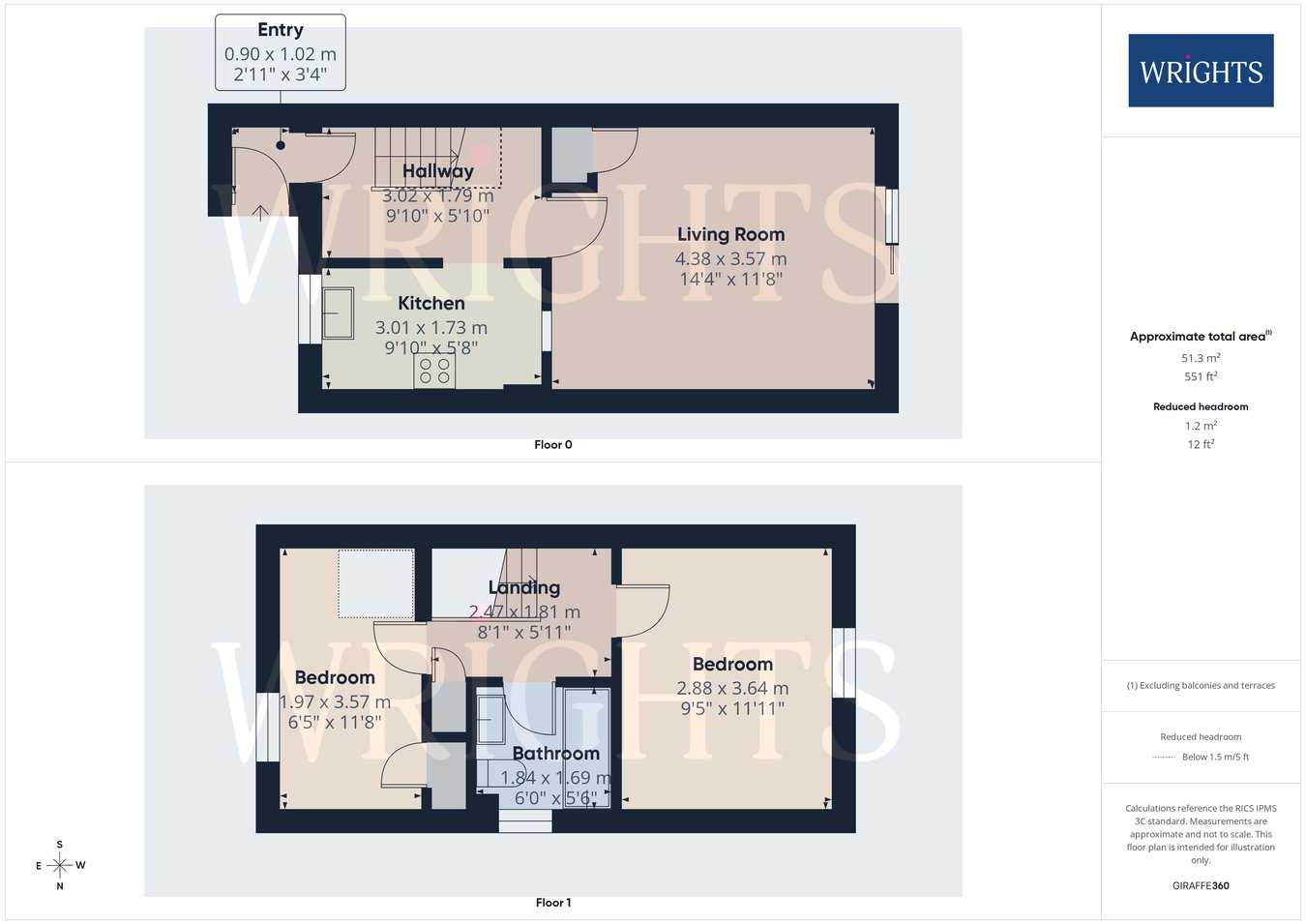 27, Bassingburn Walk, WELWYN GARDEN CITY floorplan
