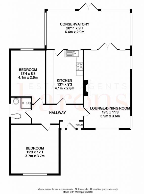 2 Bedrooms Detached bungalow for sale in Berg Estate, Basingstoke RG22
