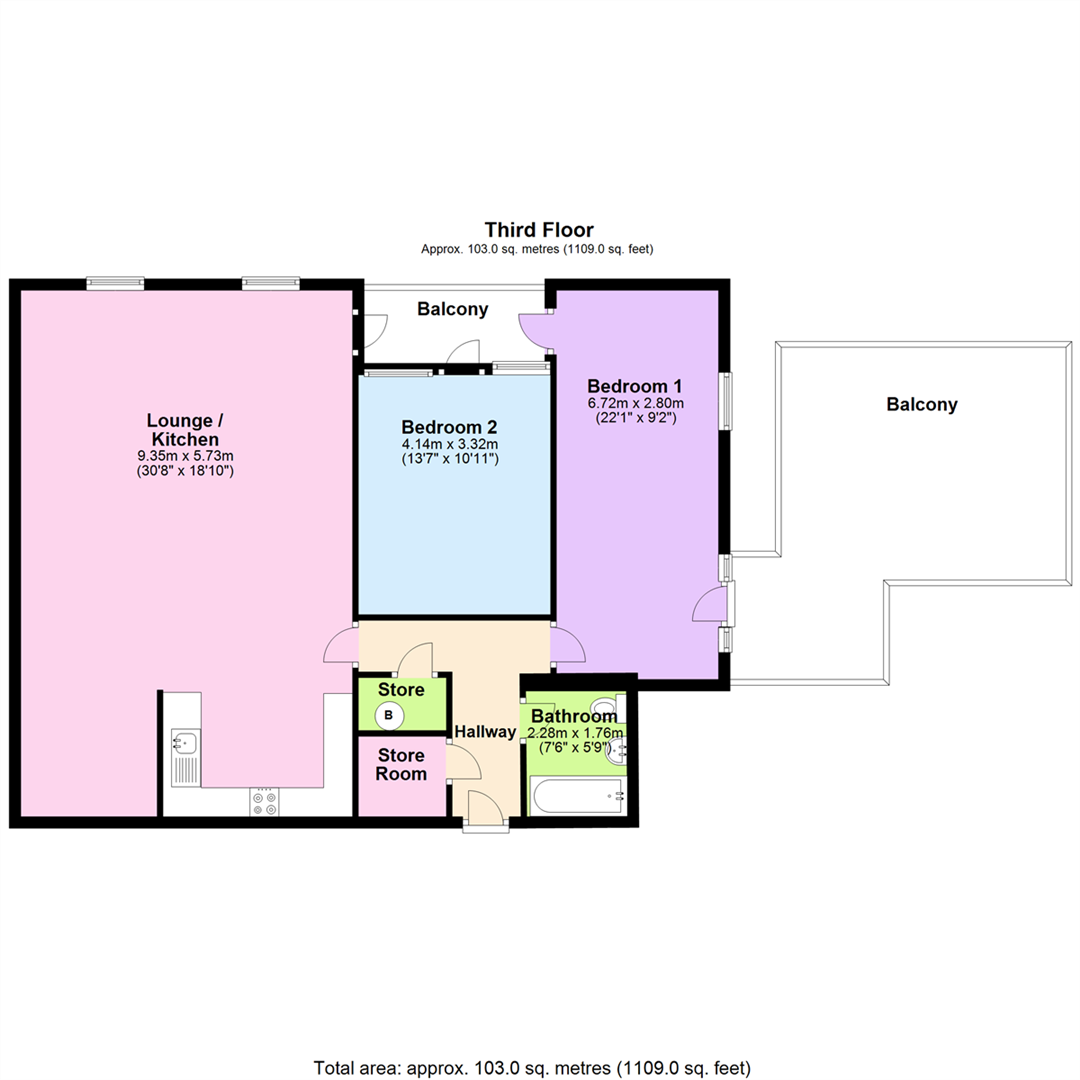 2 Bedrooms Flat to rent in Ilex Mill, Bacup Road, Rawtenstall, Rossendale BB4