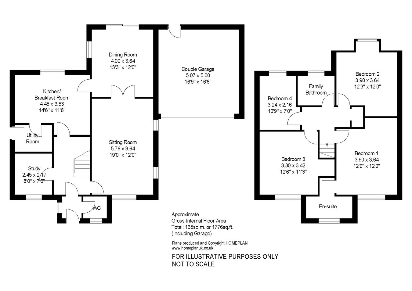 Nonsuch, Farmers Walk, Lymington floorplan