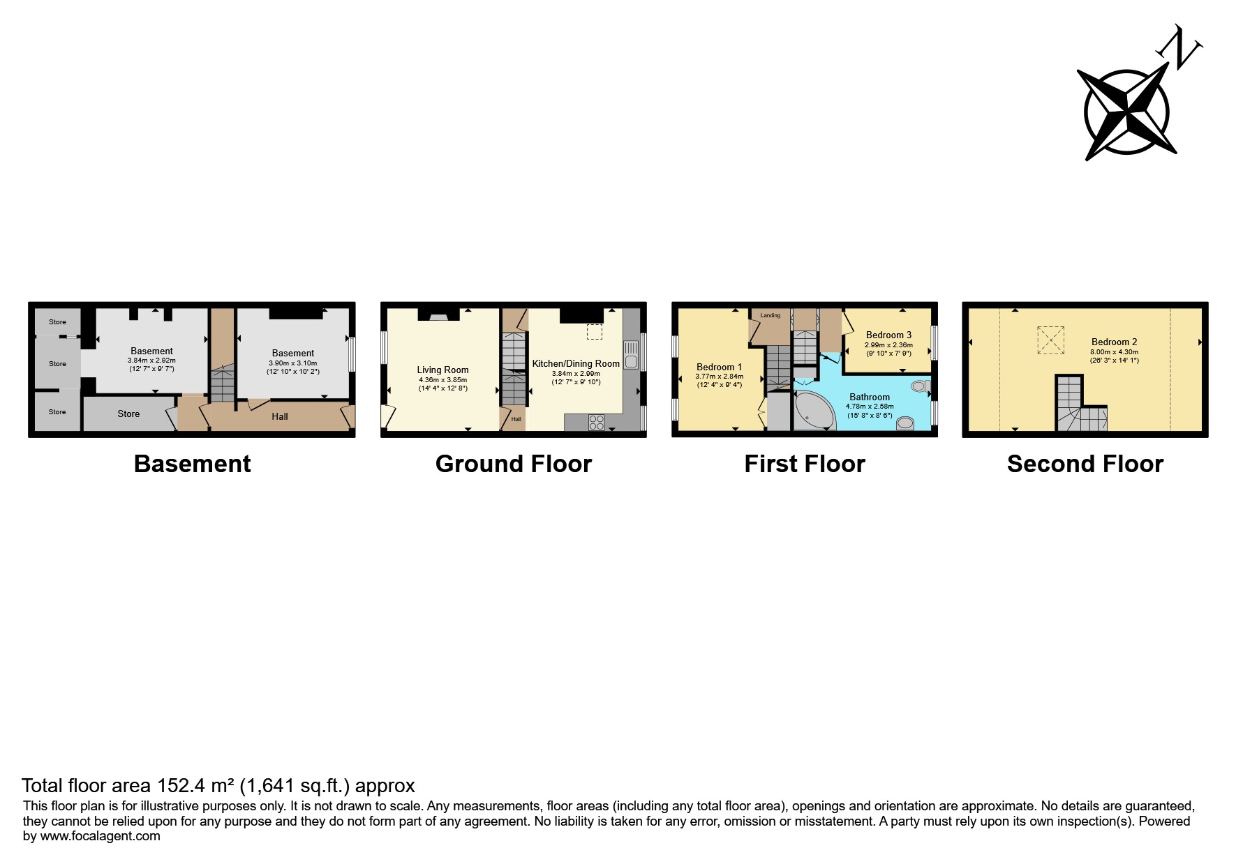 107, Manchester Road, Huddersfield floorplan