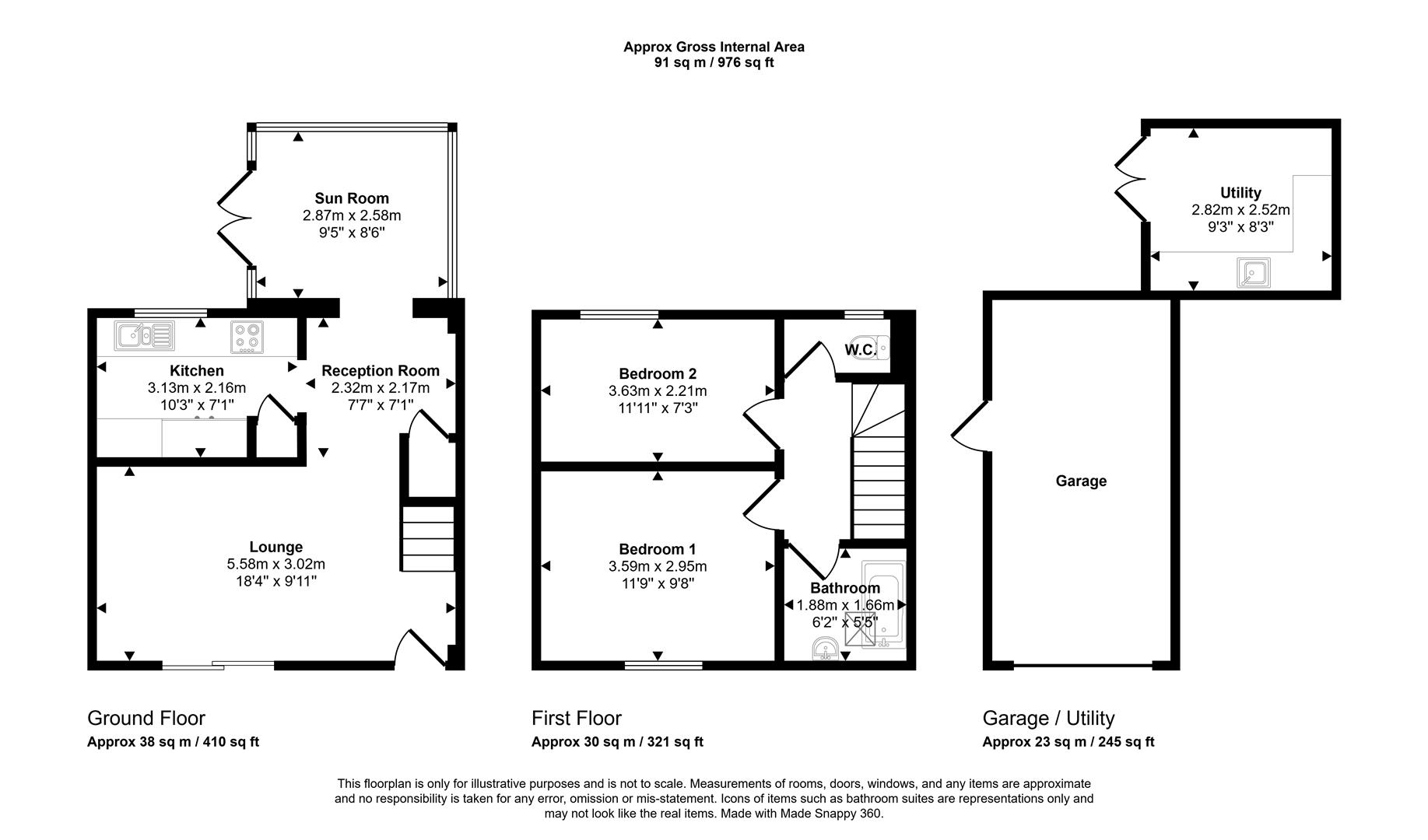 27, Gaddarn Reach, Milford Haven floorplan