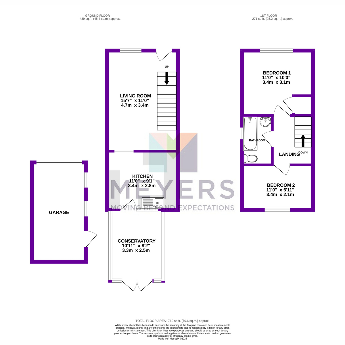 87, Tarrant Road, Bournemouth floorplan