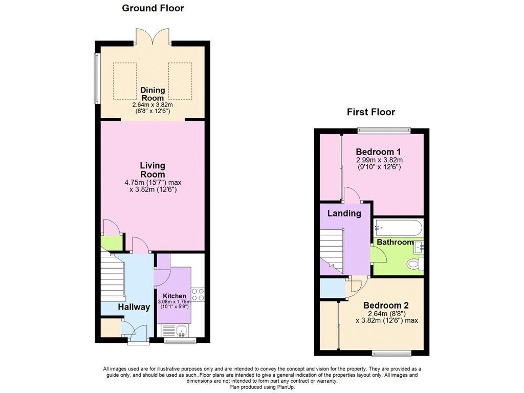 2 Bedrooms Semi-detached house for sale in Summerfields, Chineham, Basingstoke RG24
