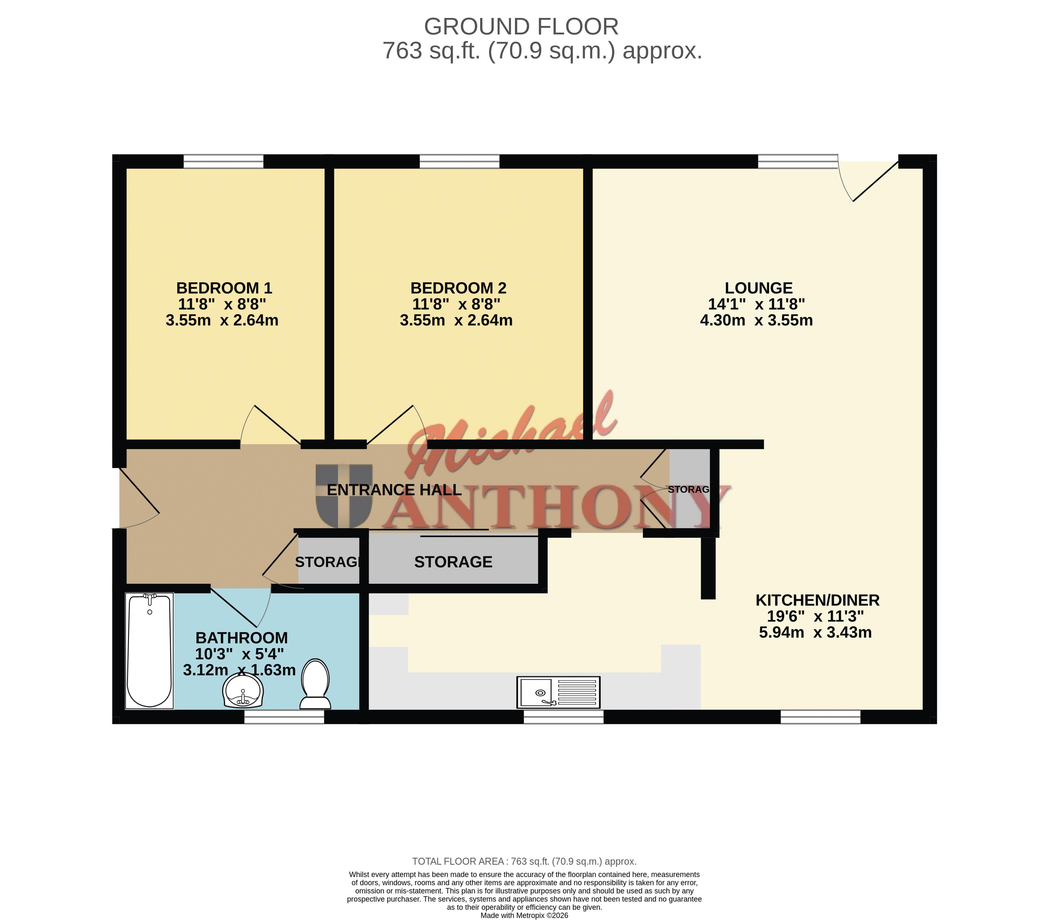 22, Warren Bank, Milton Keynes floorplan