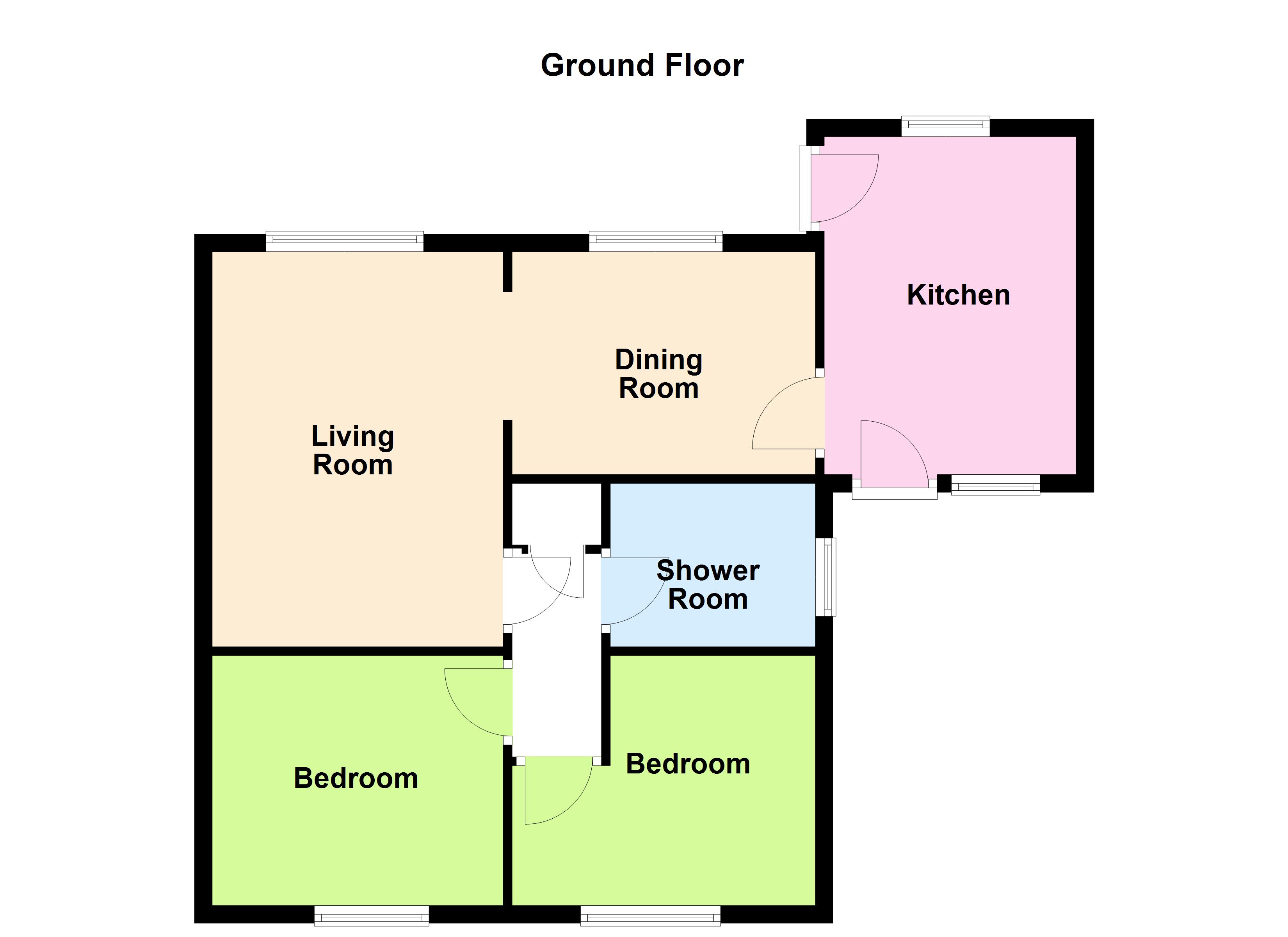 32, Hill Rise, Pembrokeshire floorplan