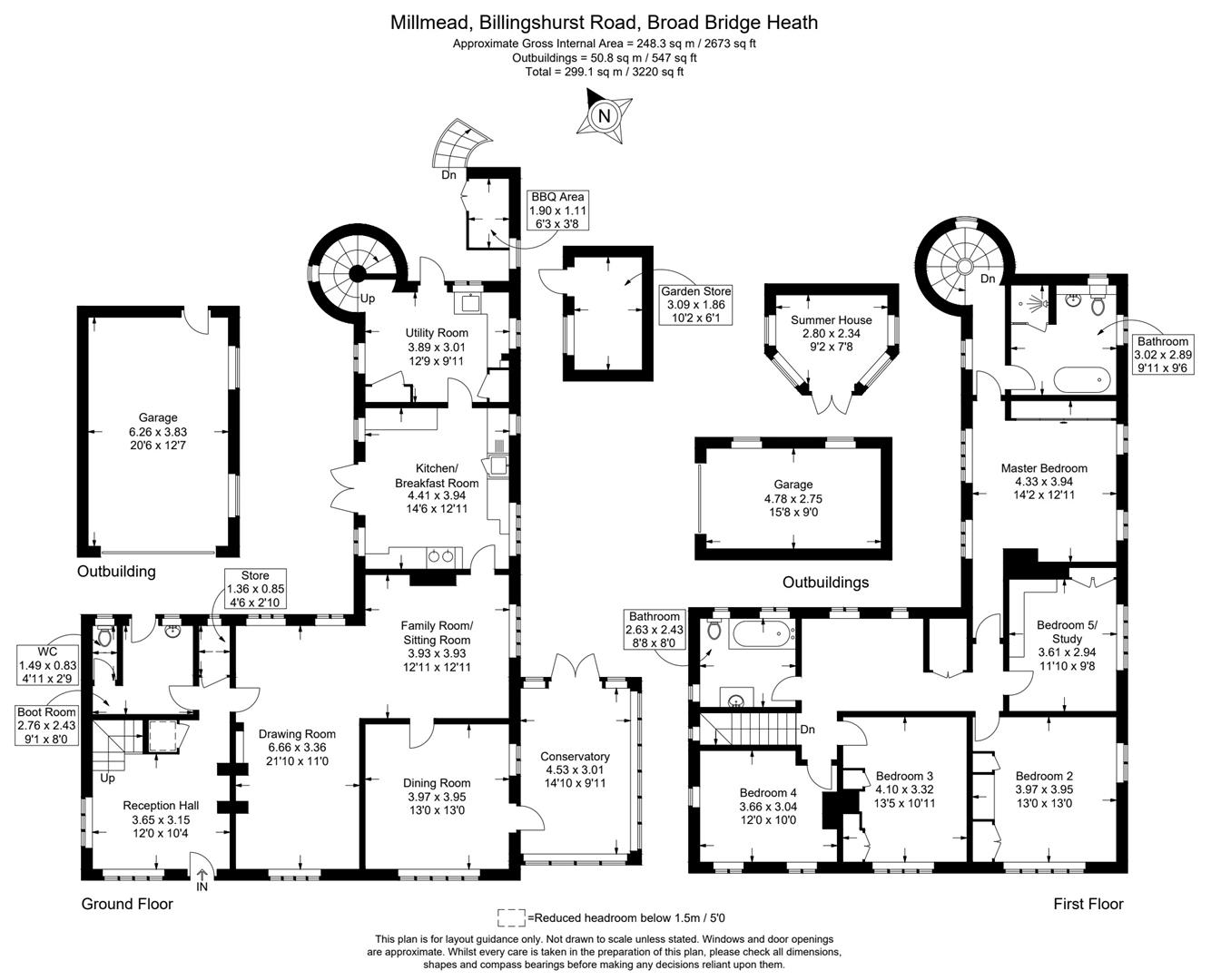 Millmead, Billingshurst Road, Horsham floorplan