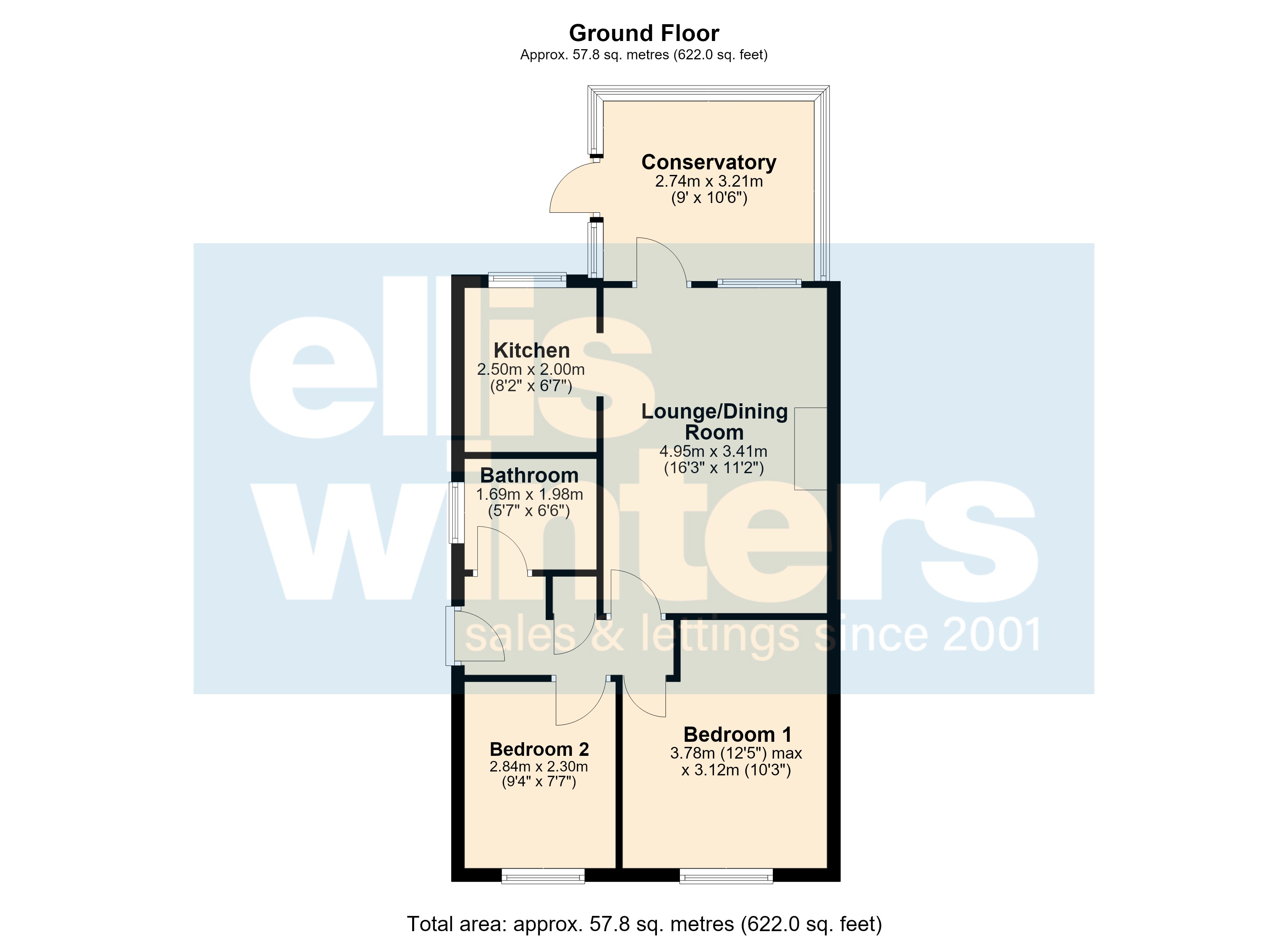 26, Bevills Close, Doddington floorplan