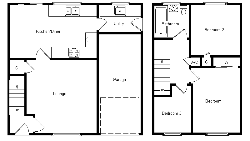 29, Higher Westlake Road, Barnstaple floorplan