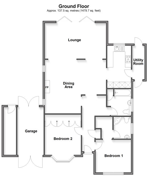 Daymerslea Ridge, Leatherhead floorplan