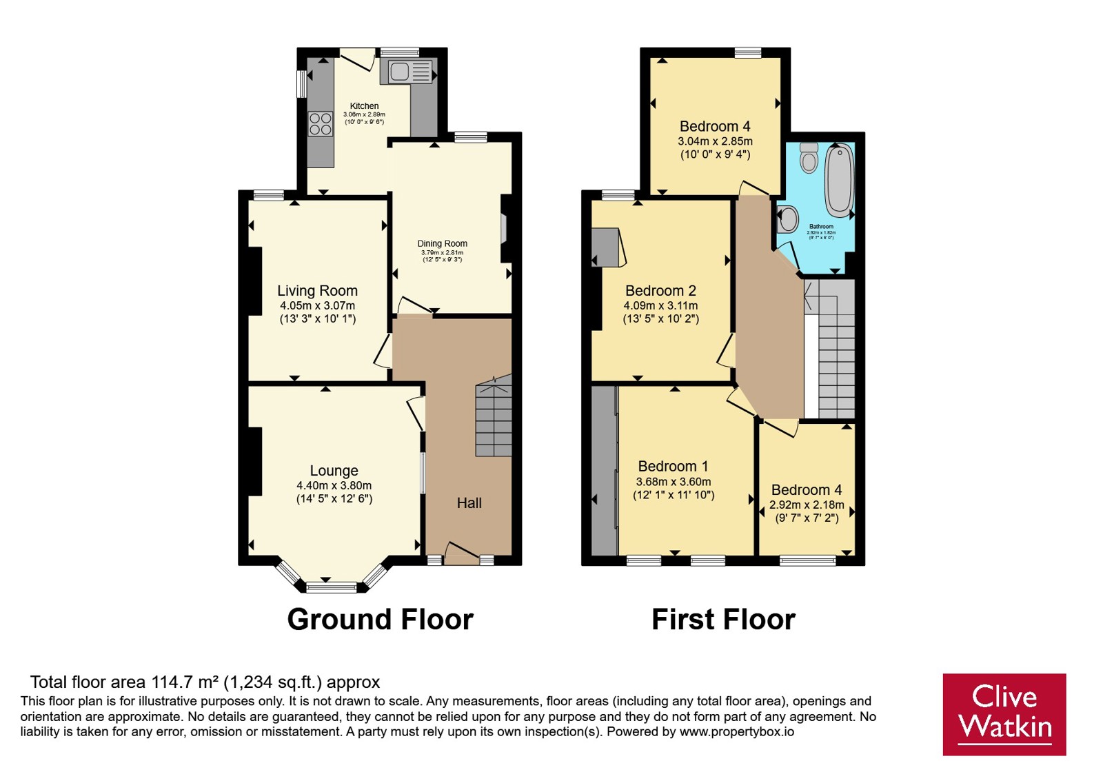 32, Roxburgh Avenue, Merseyside floorplan
