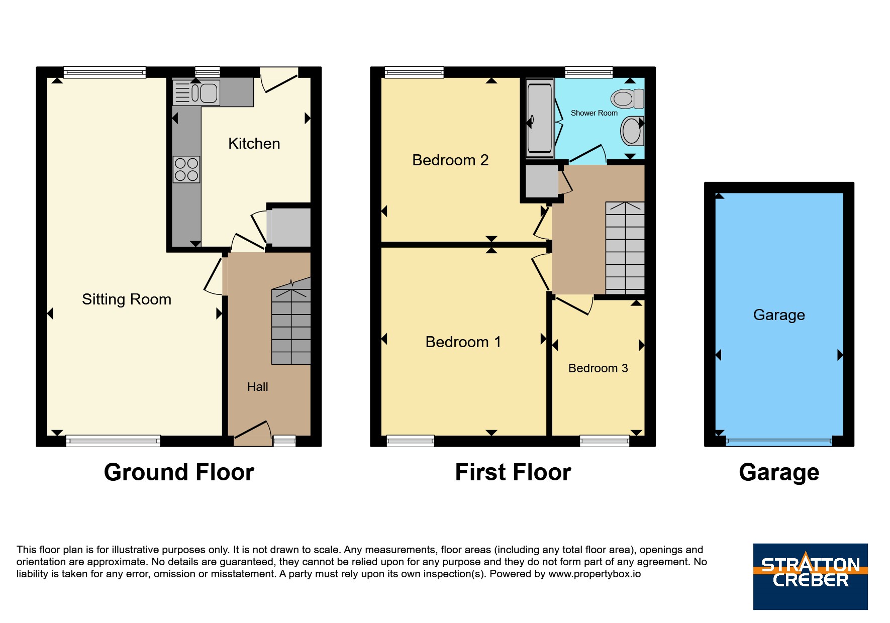 44, Carey Park, Looe floorplan