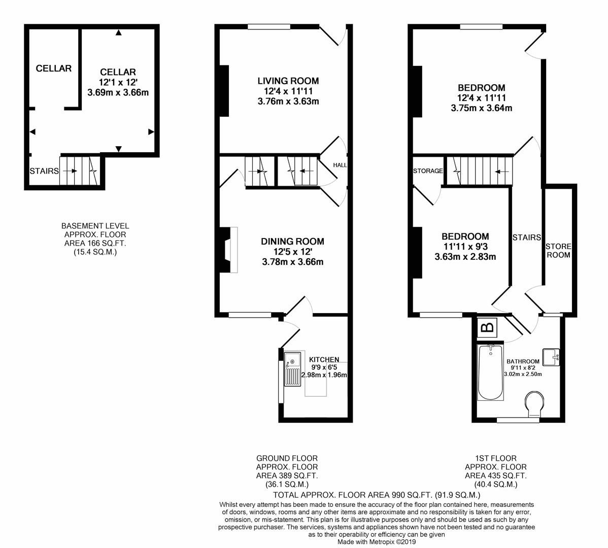 2 Bedrooms Terraced house for sale in Valley Road, Spital, Chesterfield S41