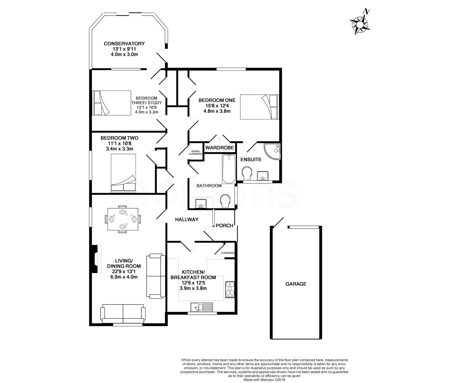 3 Bedrooms Detached bungalow for sale in Bec Tithe, Whitchurch Hill, Reading RG8