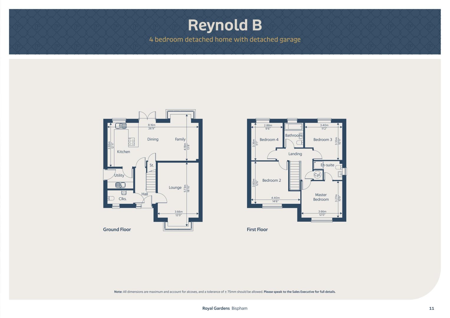 Plot 167, Royal Gardens, Bispham floorplan