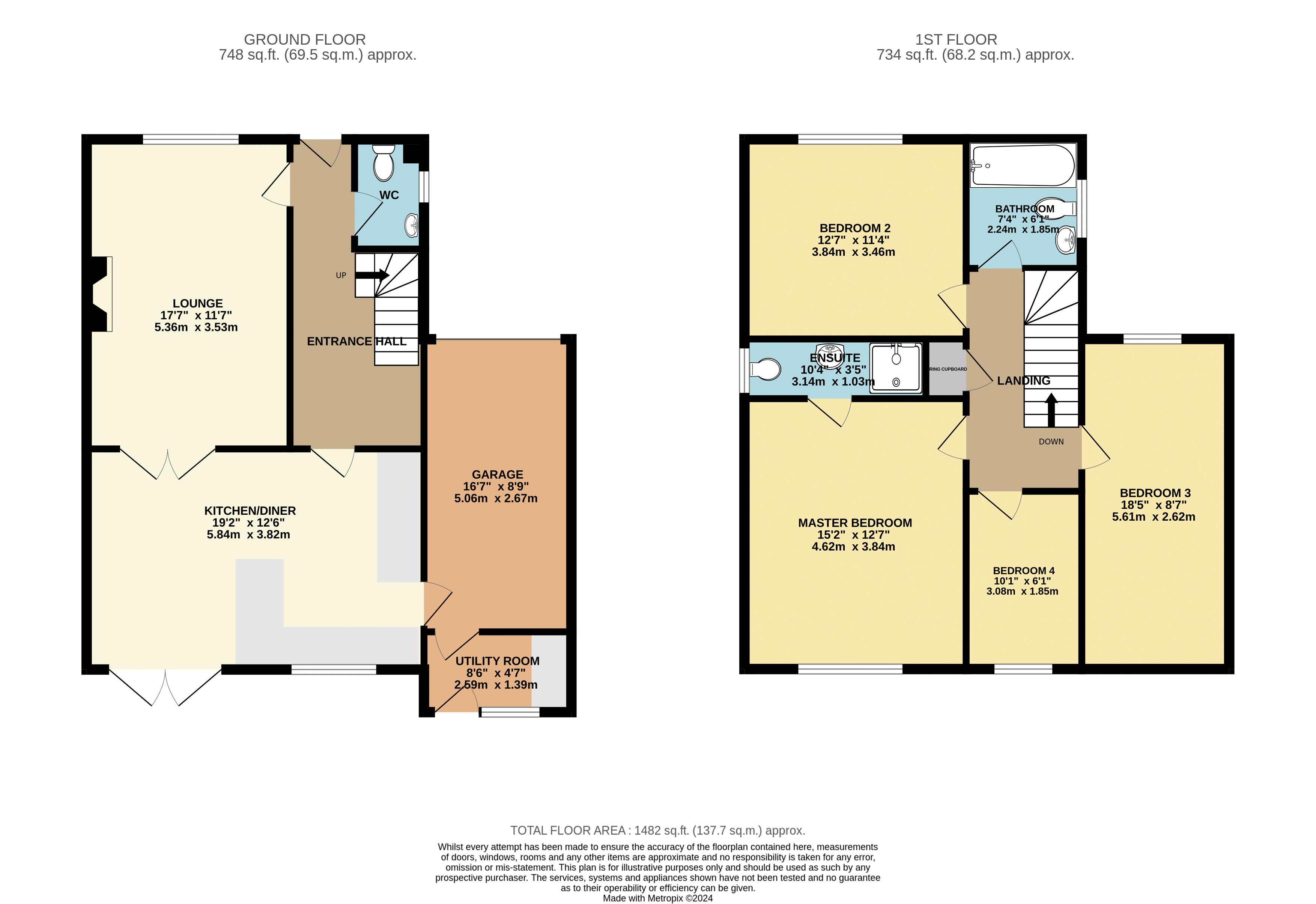 6, Fenton Fields, Lincoln floorplan