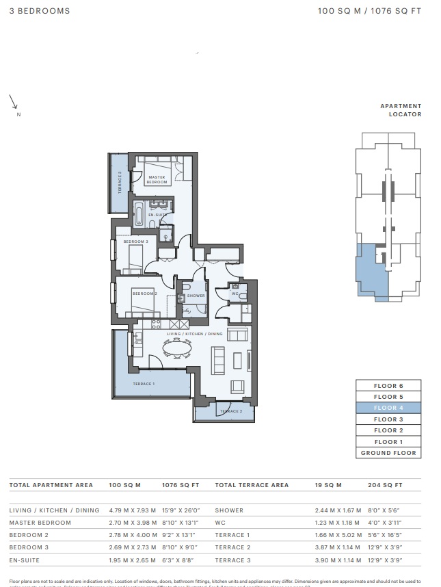Flat 37,, Haymarket House, Teddington floorplan