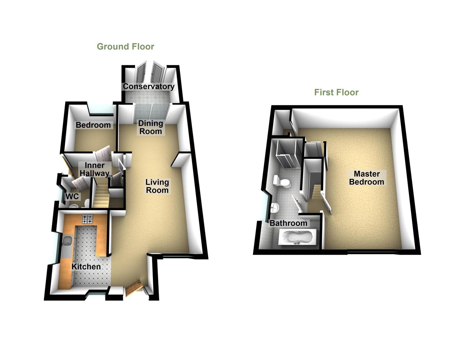 21, Rosedale Crescent, Guisborough floorplan