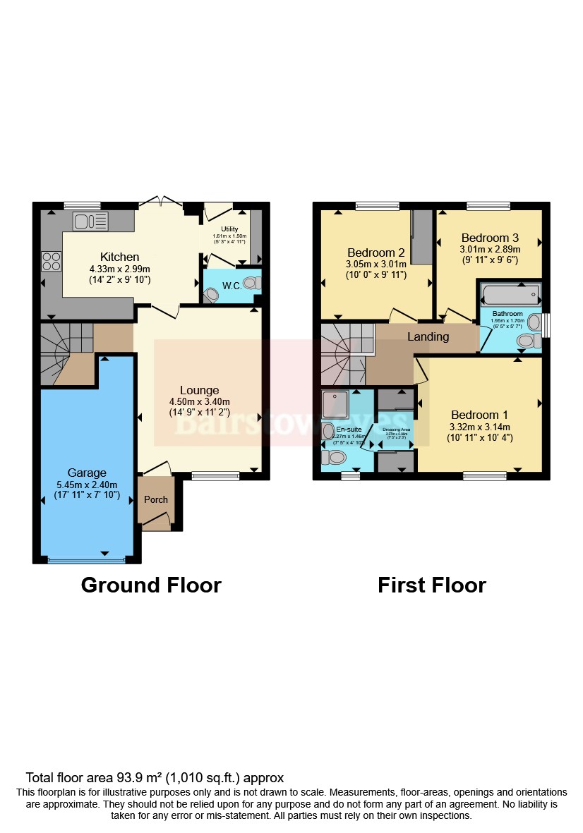 14, Orpington Way, Newark floorplan