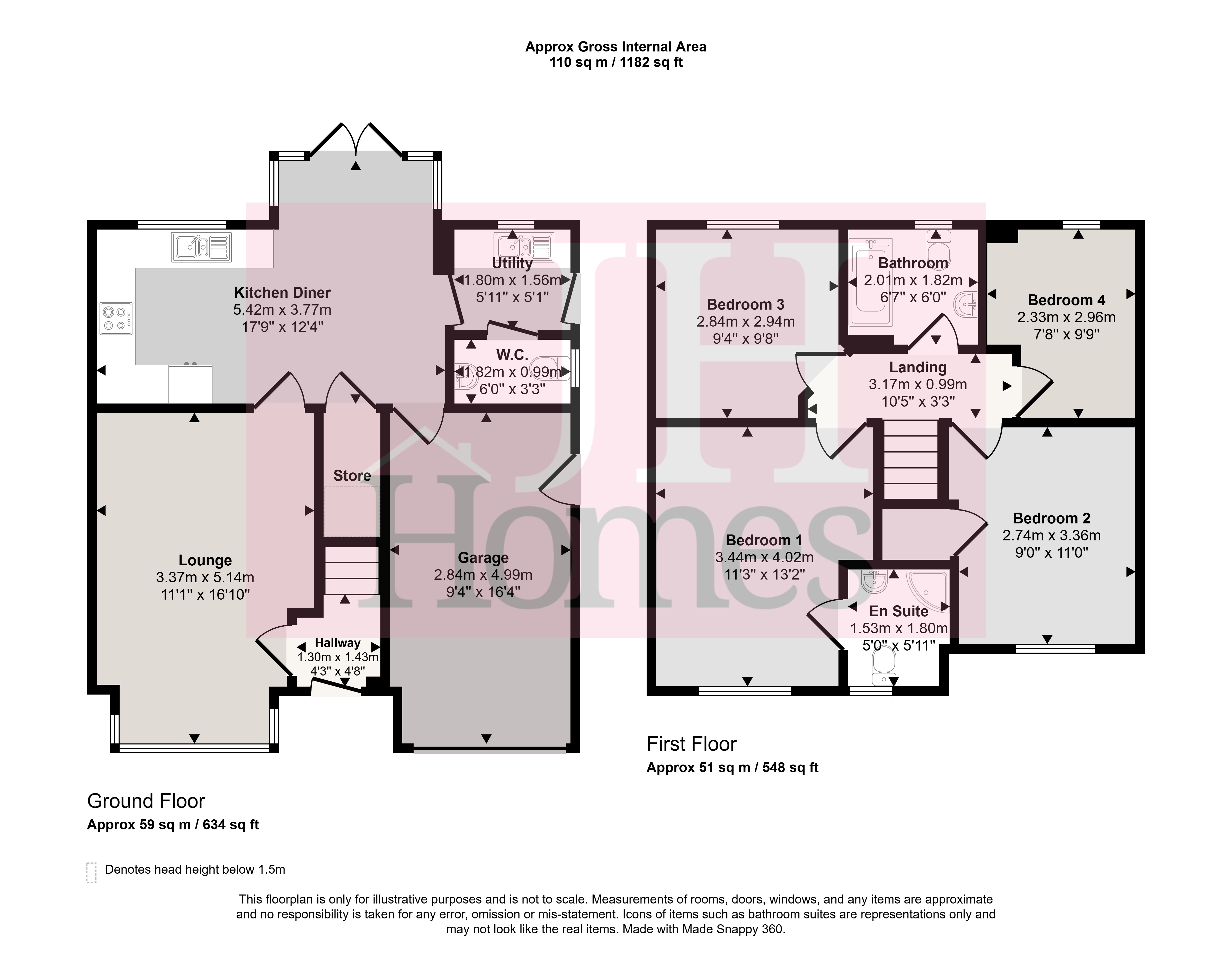75, Sir John Barrow Way, Ulverston floorplan