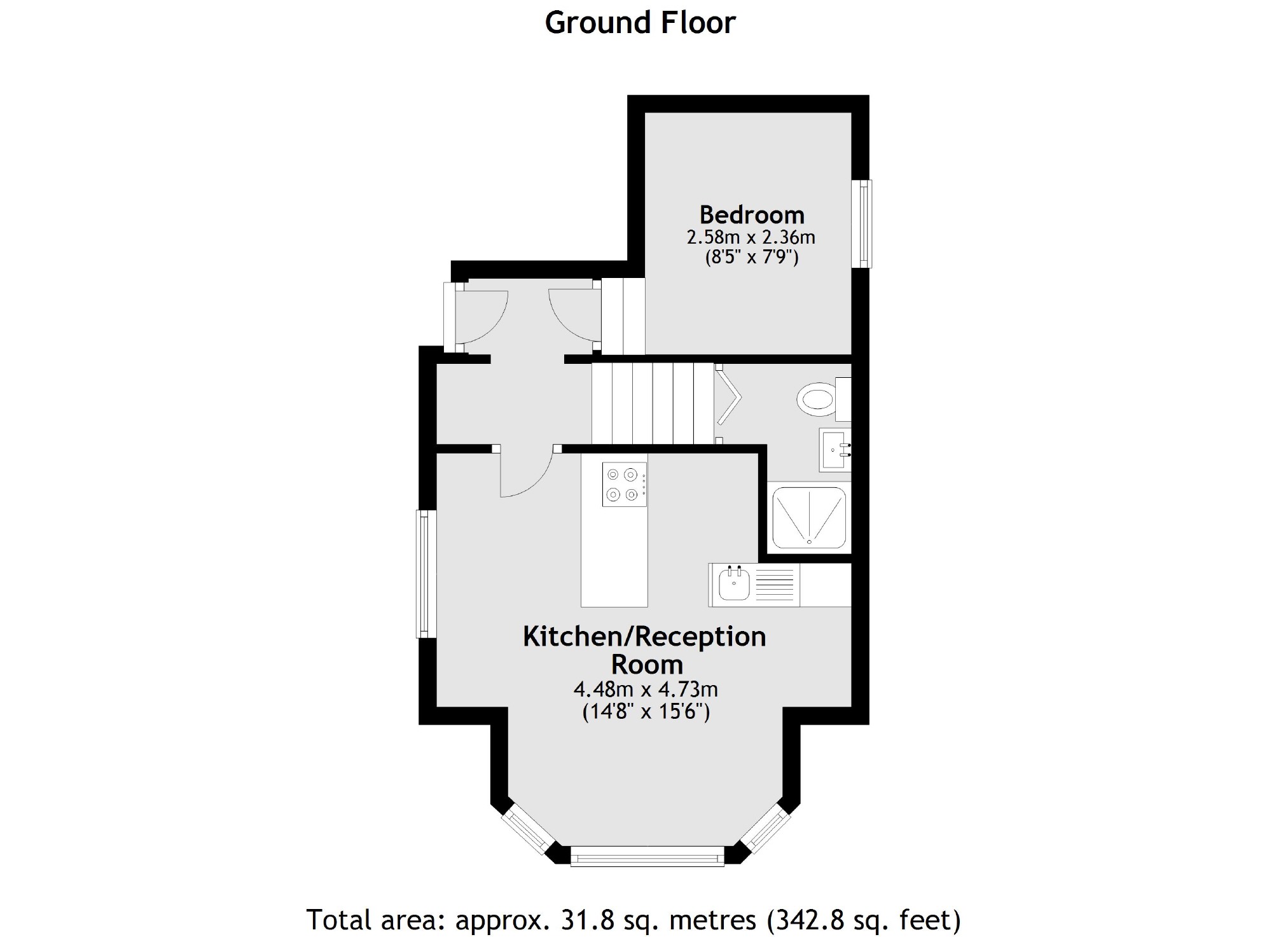 1 bed flat for sale in Denton Road, Twickenham TW1 Zoopla