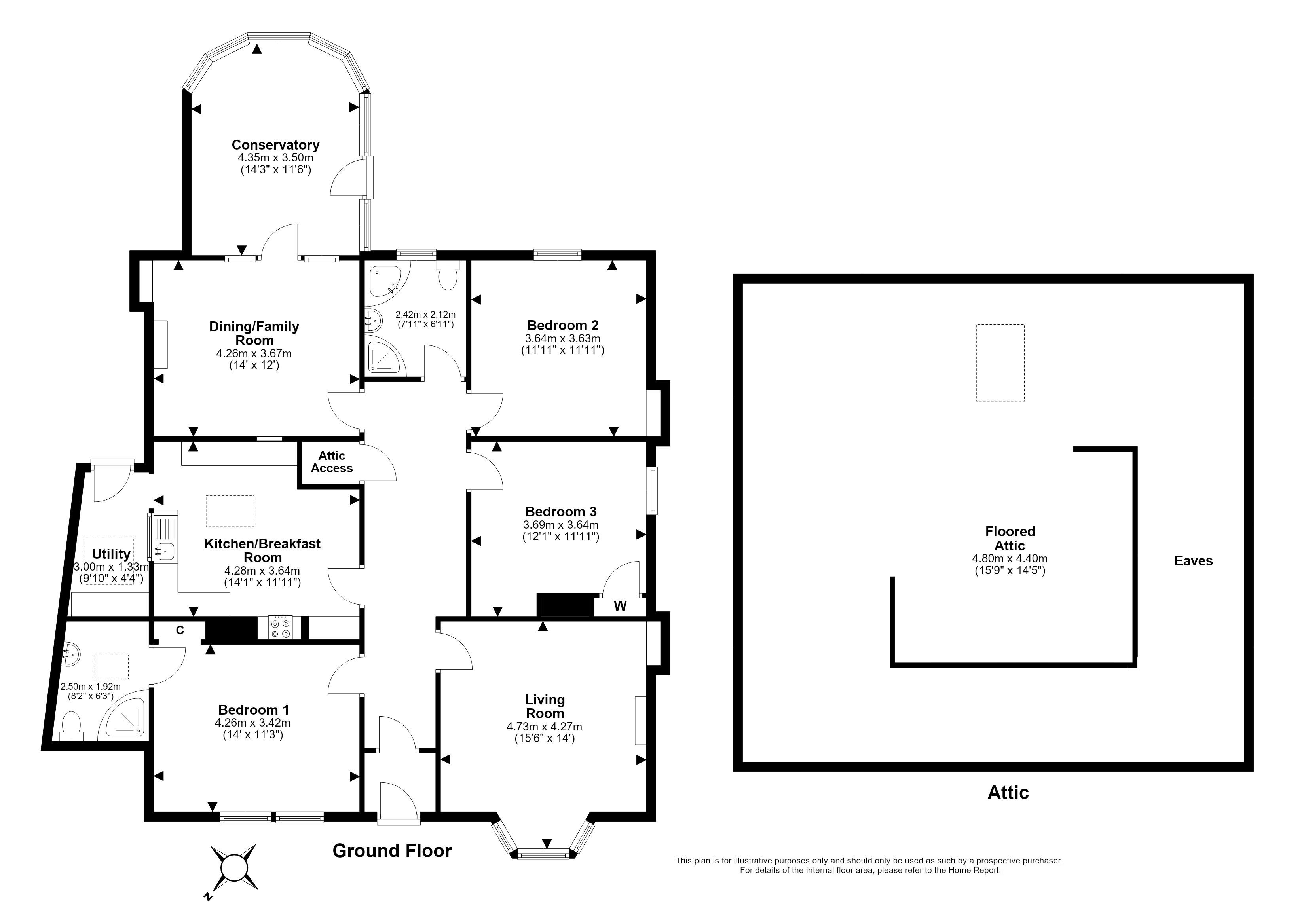 Greenbank Loan, Greenbank, Edinburgh floorplan