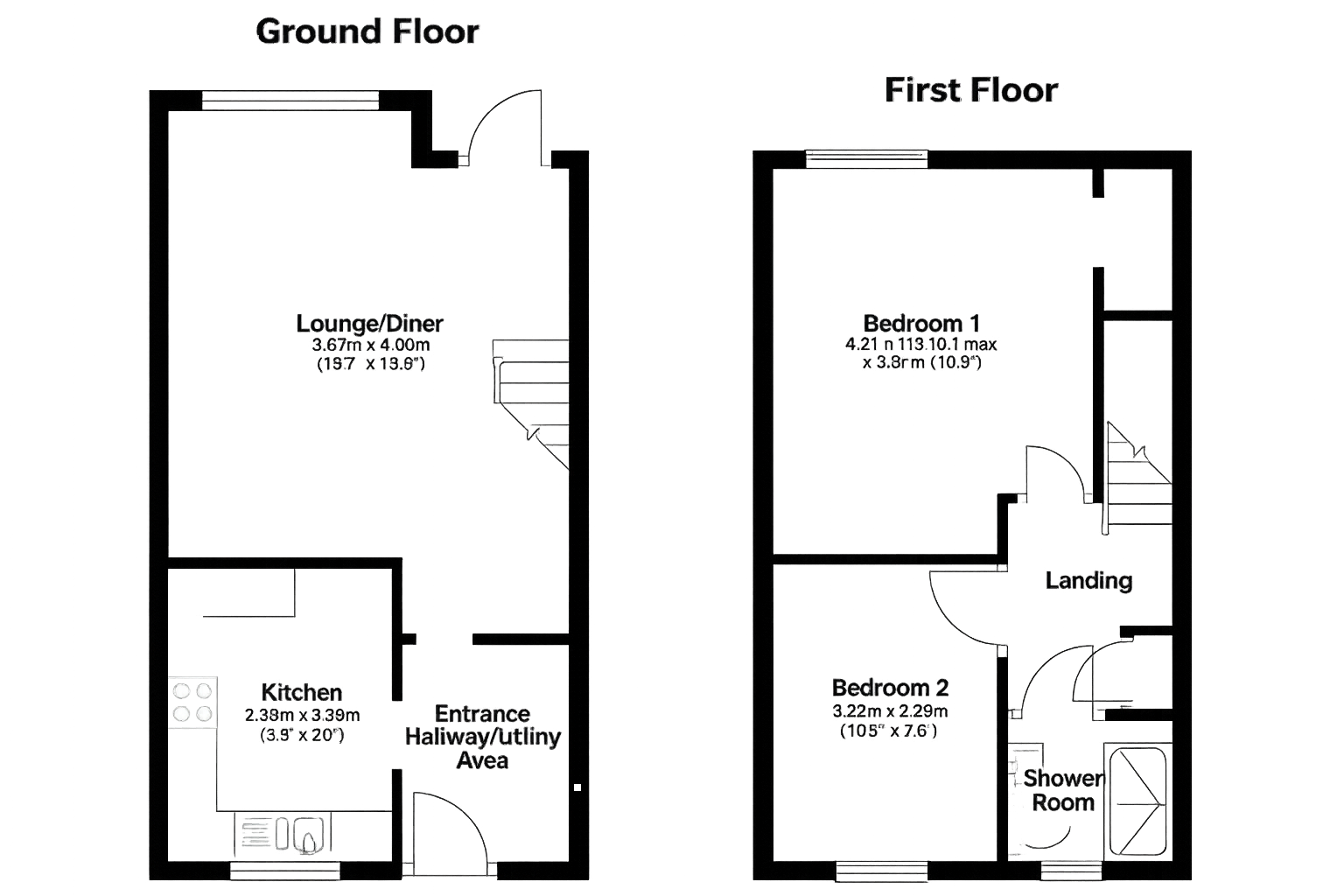 65, Rolston Close, Plymouth floorplan