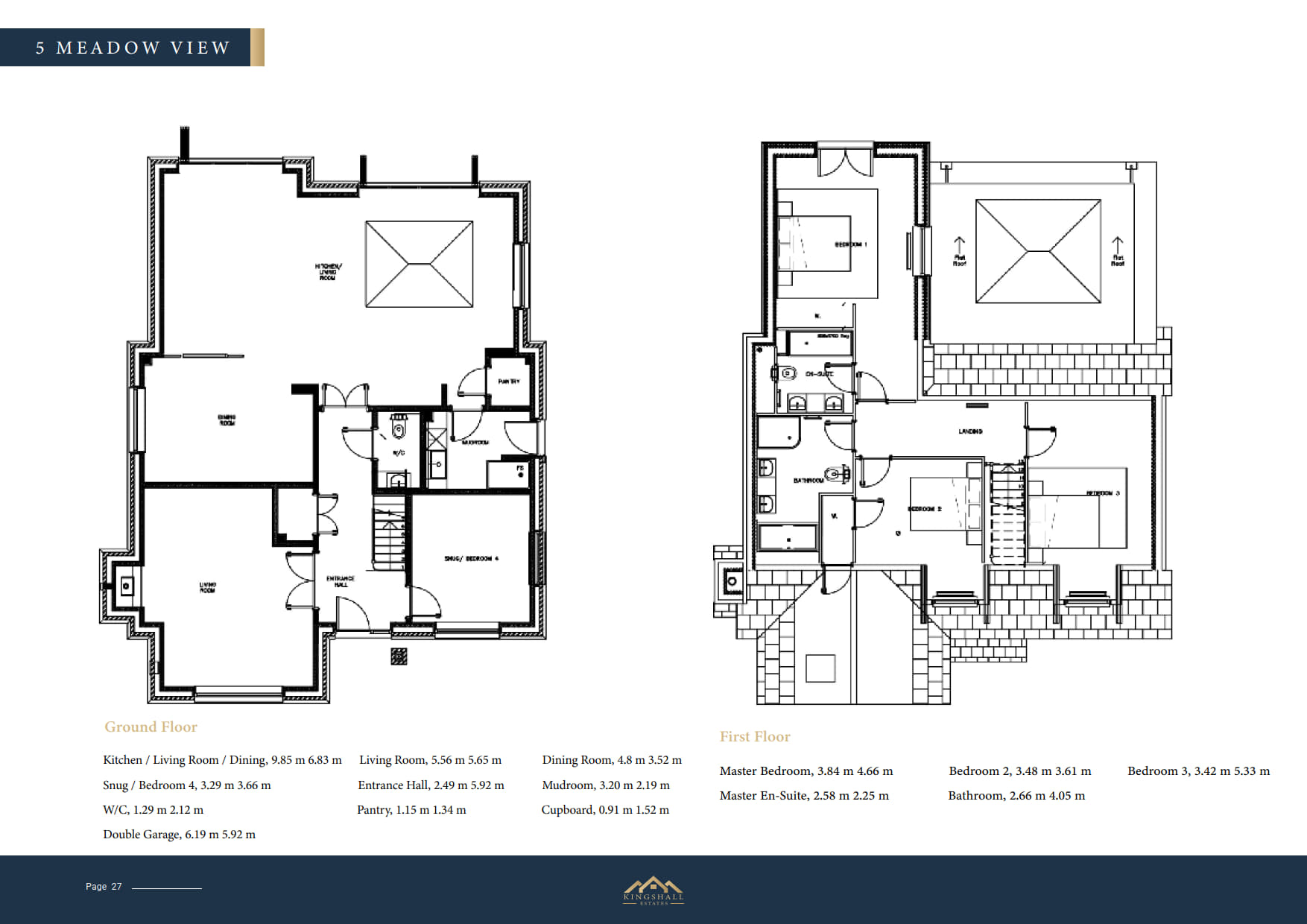 5, Meadow View, Welwyn floorplan