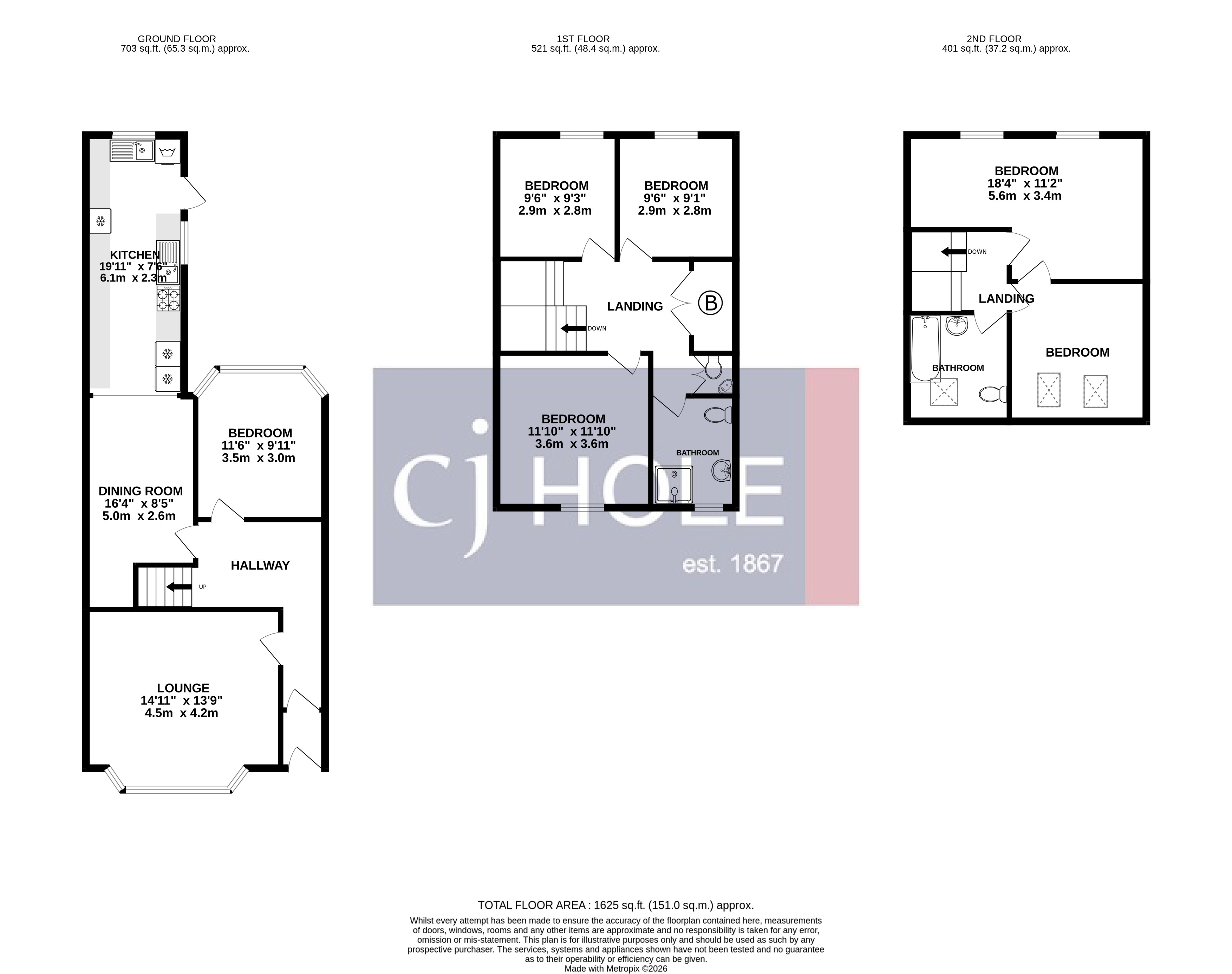 Kennington Avenue, Bristol floorplan