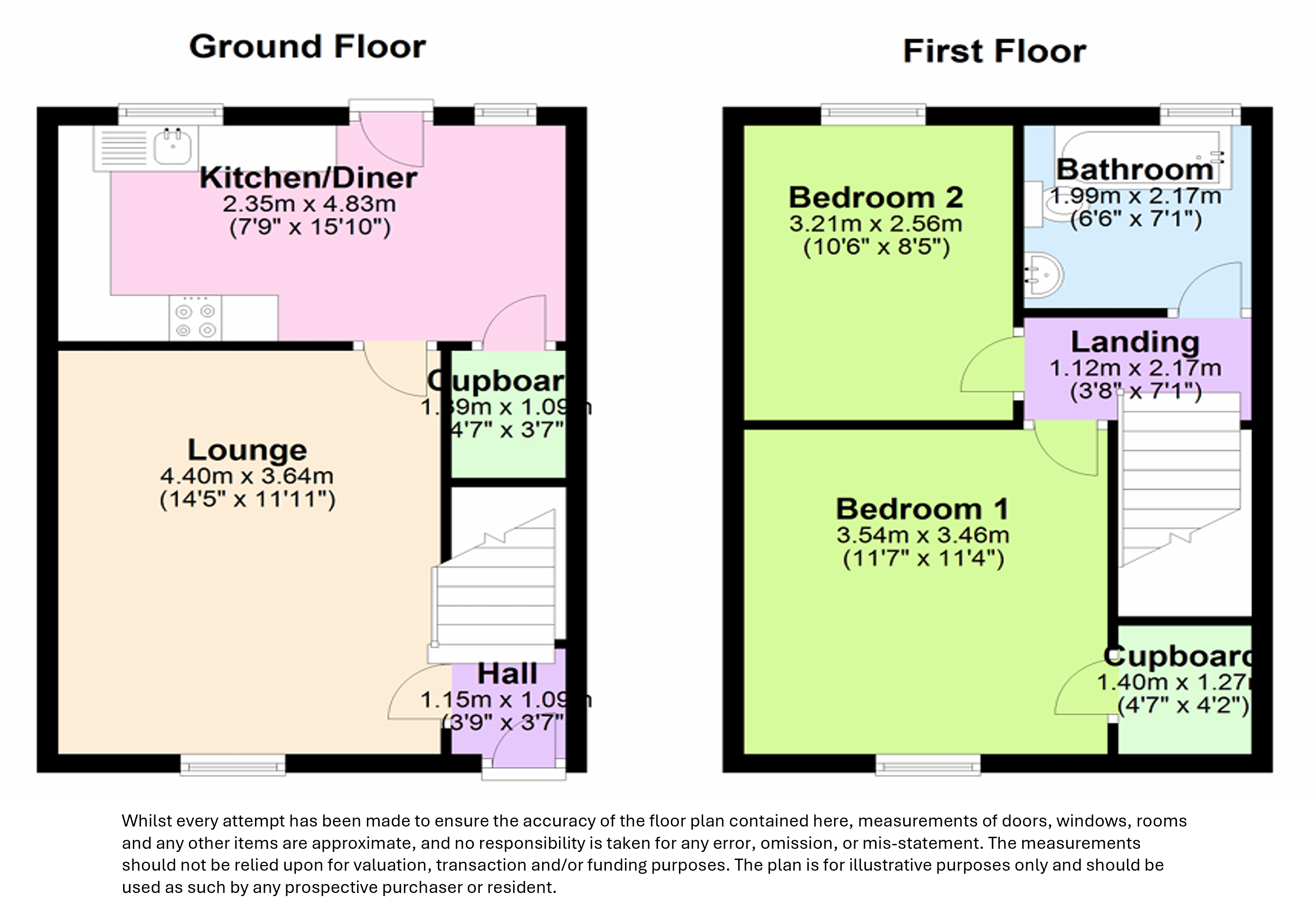 76 Briardale, CONSETT, Consett floorplan