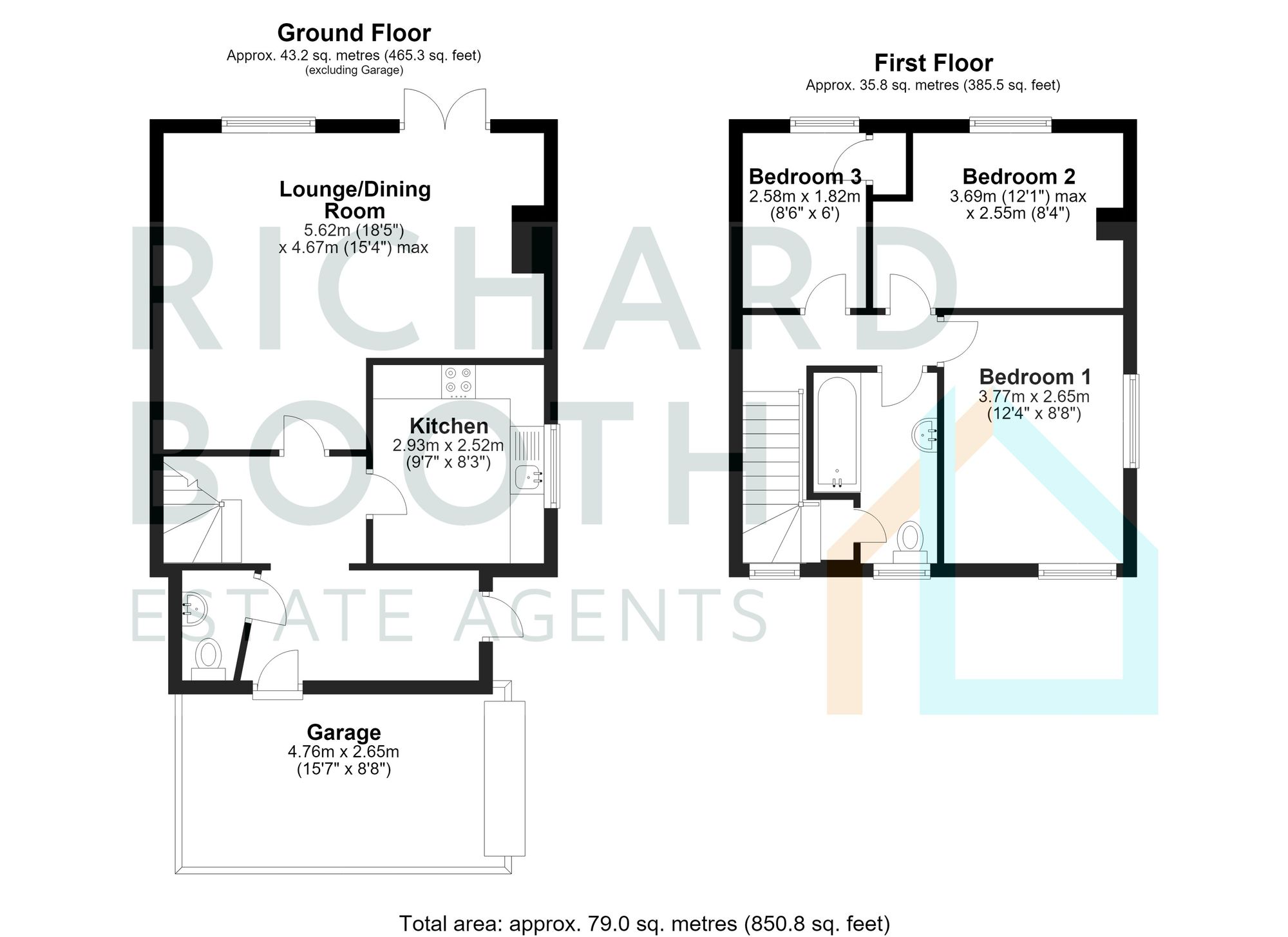 1 Main Street, Ely floorplan