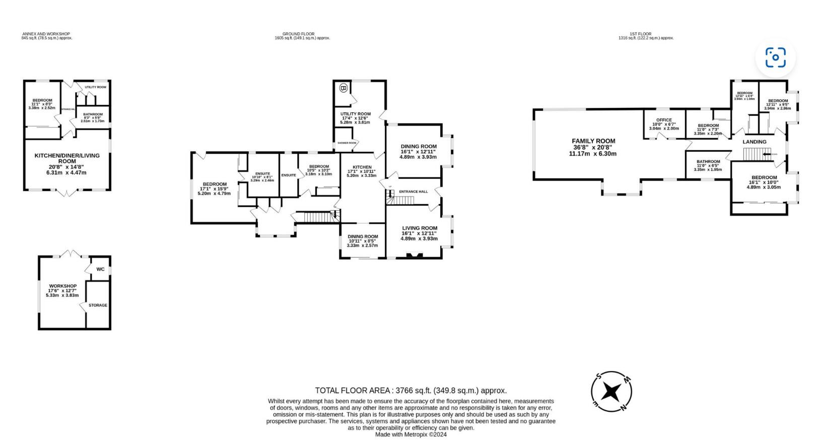 Glenthorne, Dereham Road, Dereham floorplan