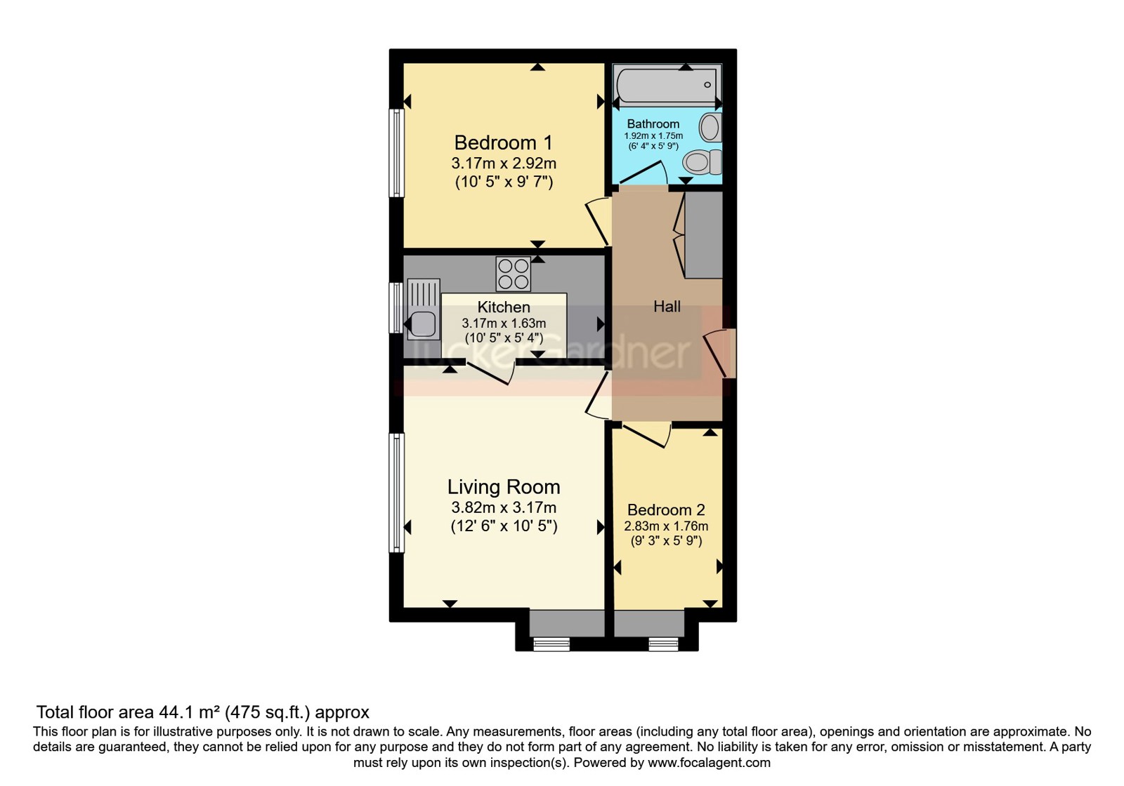 209, The Sycamores, Cambridge floorplan