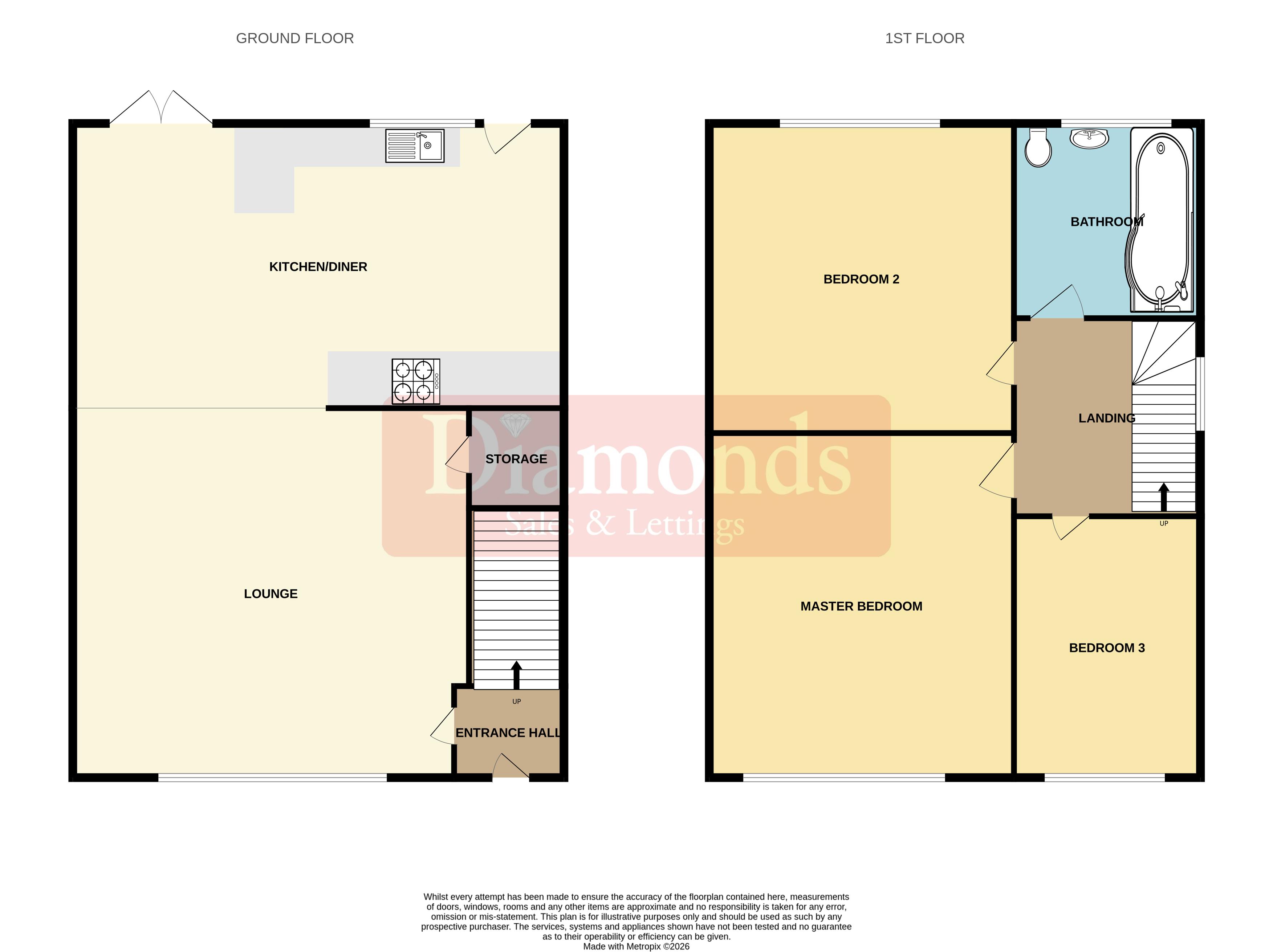 86, St. Christophers Drive, Caerphilly floorplan