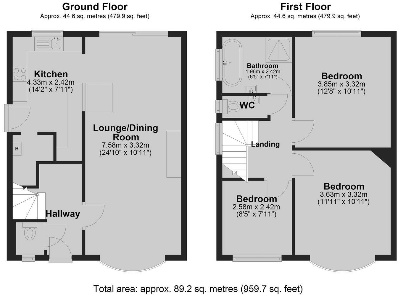 15, Haileybury Road, West Bridgford floorplan