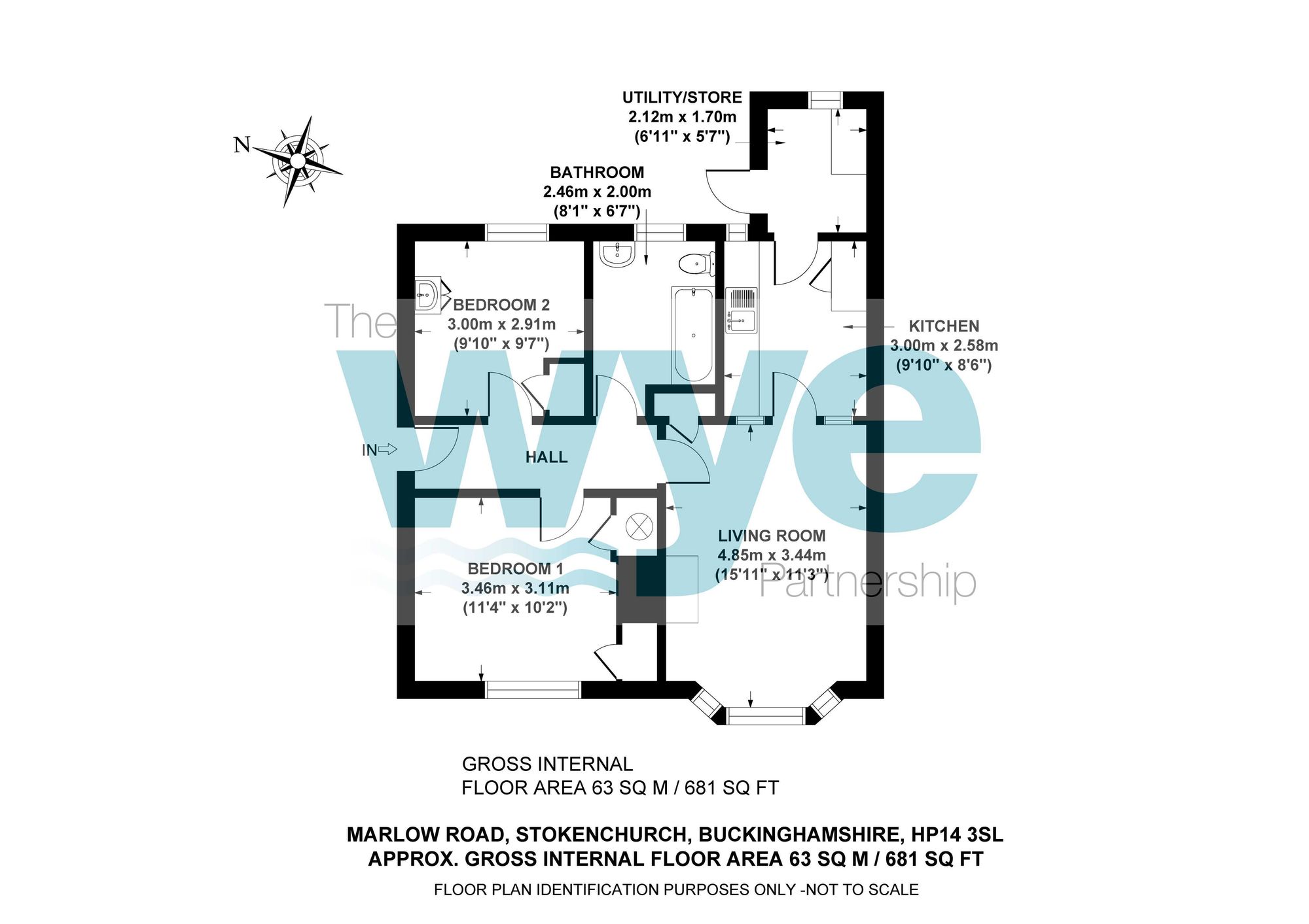107 Marlow Road, High Wycombe floorplan