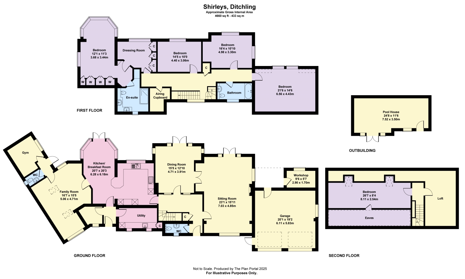 37, Shirleys, Hassocks floorplan